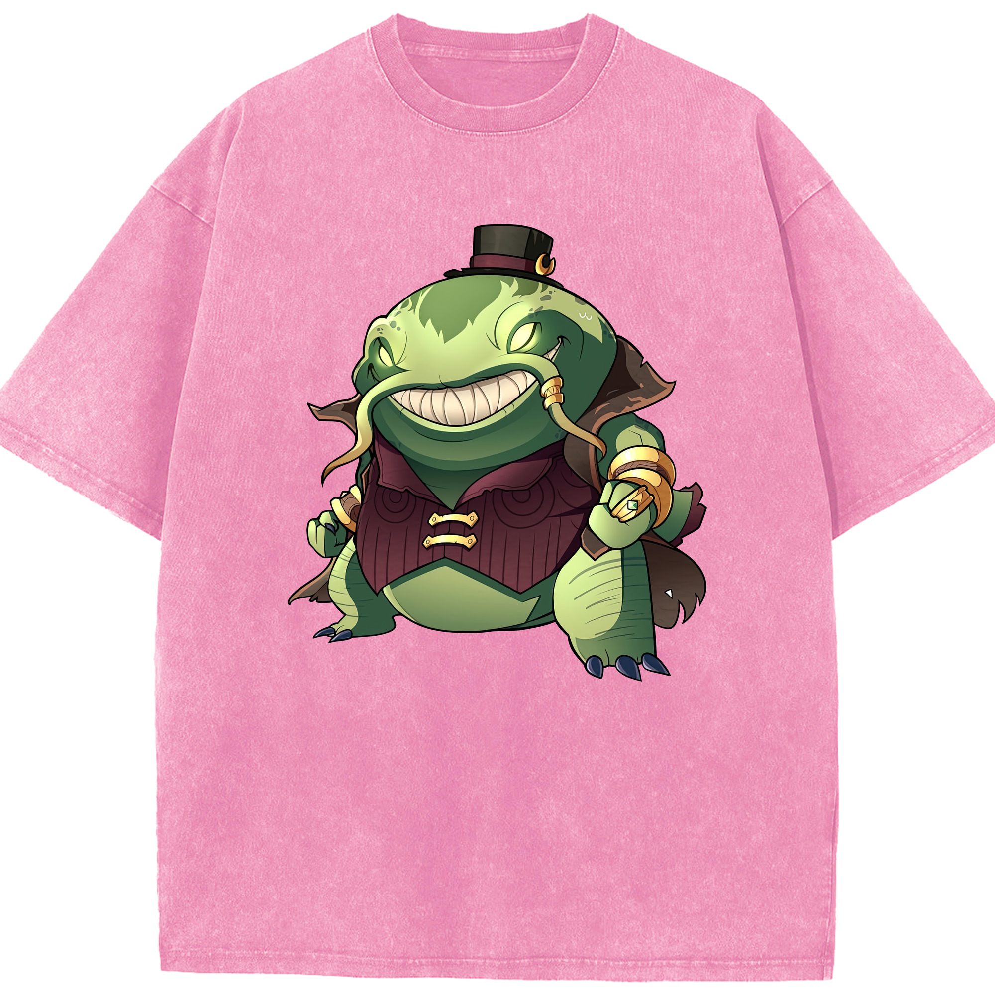 （画像用） リーグ・オブ・レジェンド League of Legends LOL 綿100% ヴィンテージ風 半袖Tシャツ（フロントプリント）
